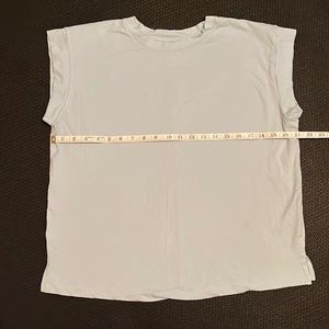 Pale blue top from Target, A New Day.  Size medium.